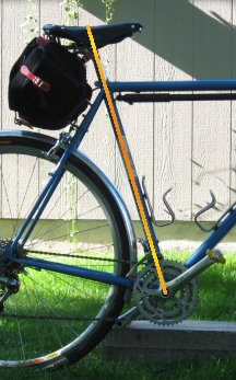 bicycle touring saddle