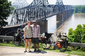 Two Cycling Bloggists and Tourists