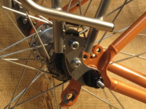 adapter mounted to bike