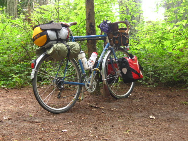 bicycle touring saddle