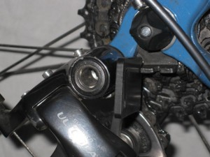 cassette lock ring tool in place