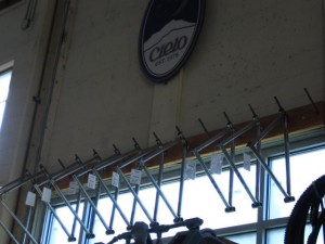 Cielo frames in the factory