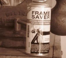 Rust Prevention For The Steel Bicycle Frame