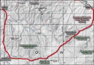 owyhee uplands back country byway map
