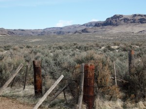 high Idaho desert