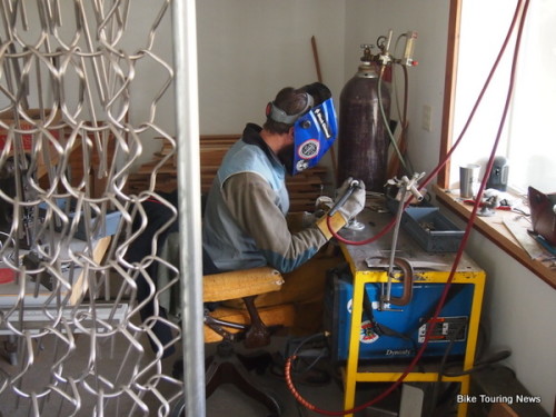 welding a cage