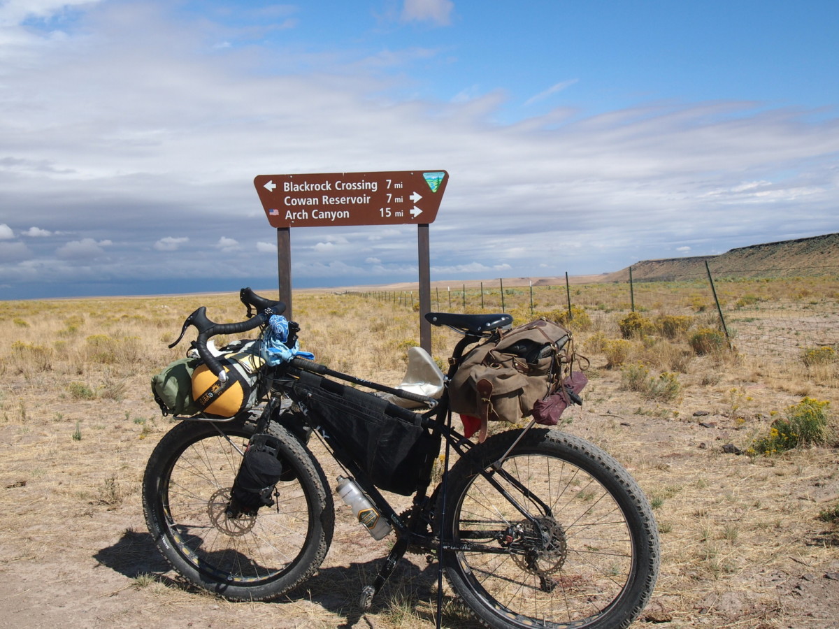 Sign to Arch Canyon