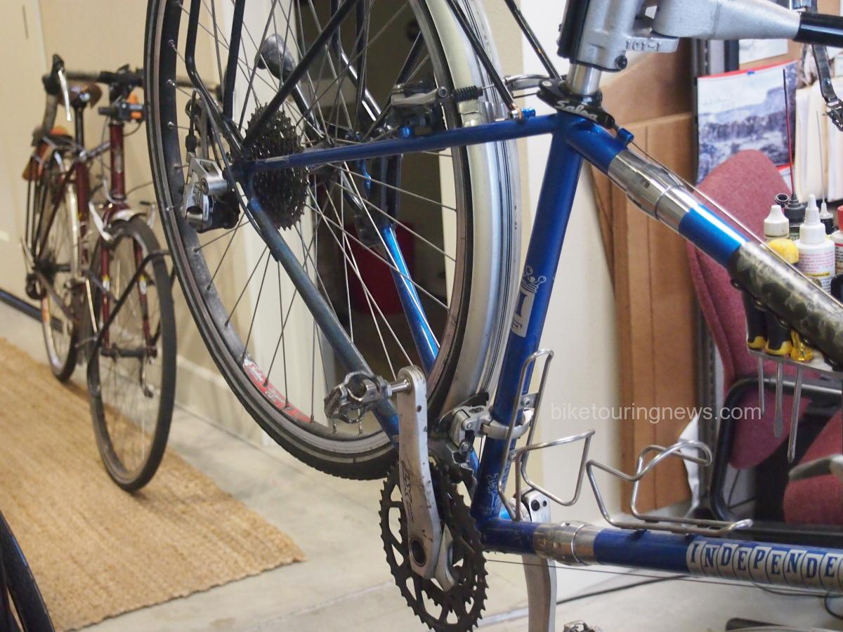photo of two bikes in the shop