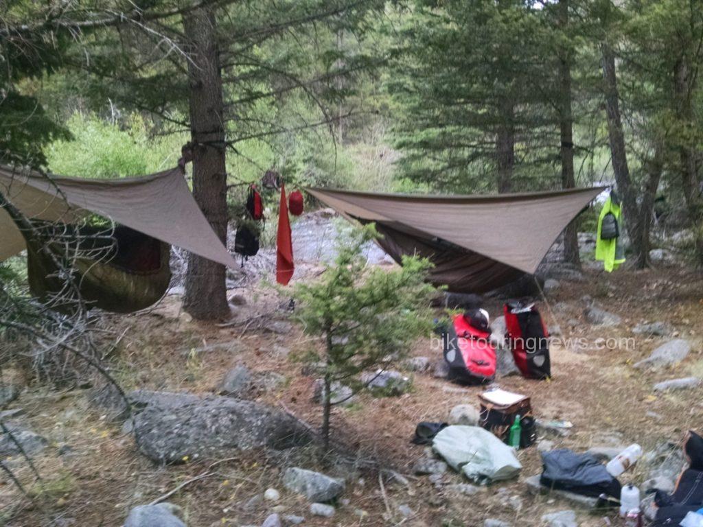 image of camp hammocks